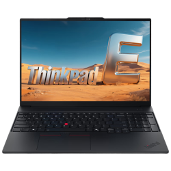 ThinkPad 联想E16超能版笔记本电脑 商务办公学生轻薄本 英特尔酷睿5 220H 24G 1T 2.5K黑色