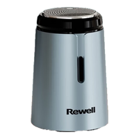 日威迷你电动剃须刀便携式迷你男士充电式胡须刀旅行全身水洗 极光绿