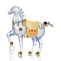 移动端、京东百亿补贴：五粮液 马年生肖造型 浓香型白酒 52度 500ml 单瓶礼盒（收藏号）