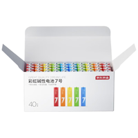 京东京造 7号碱性电池 1.5V 1200mAh 40粒装