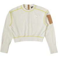 The North Face 北面UE先锋设计女短款华夫格抓绒个性卫衣83PC