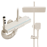 摩恩曼 系列智能恒温花洒套装 M813-除氯护肤【奶白冷热】