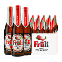 Fruli 芙力 荔枝啤酒 330ml*24瓶