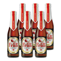 Fruli 芙力 荔枝啤酒 330ml*6瓶