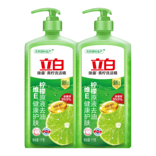 立白 青柠薄荷洗洁精 1kg*2瓶