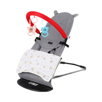 哈森熊婴儿摇摇椅哄娃神器哄宝宝哄睡摇篮躺椅可折叠可调节摇摇椅安抚椅
