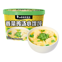 白象 香菜鸡汤小馄饨 59g*6桶 整箱