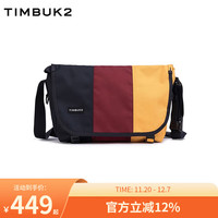 TIMBUK2 拼色邮差包经典单肩包信使包帆布斜挎包 黄色/红色环保款 xs