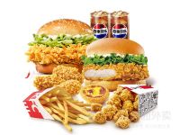 KFC 肯德基 神抢手专享堡堡双人餐8件套兑换券·1张