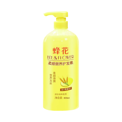 蜂花 护发素大容量女男士修护干枯毛躁持久留香柔顺顺滑染烫修护蓬松 小麦蛋白护发素600ml