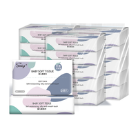 纸约纸巾抽纸3层108抽24包面巾纸抽保湿纸乳霜纸云柔巾敏感肌用餐巾纸