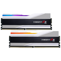 G.SKILL 幻锋戟 DDR5 6400MHz RGB 台式机内存 灯条 科技银 64GB 32GBx2 F5-6400J3239G32GX2-TZ5RS