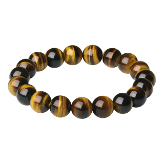 CHOW TAI SENG 周大生 招财水晶虎眼石手串