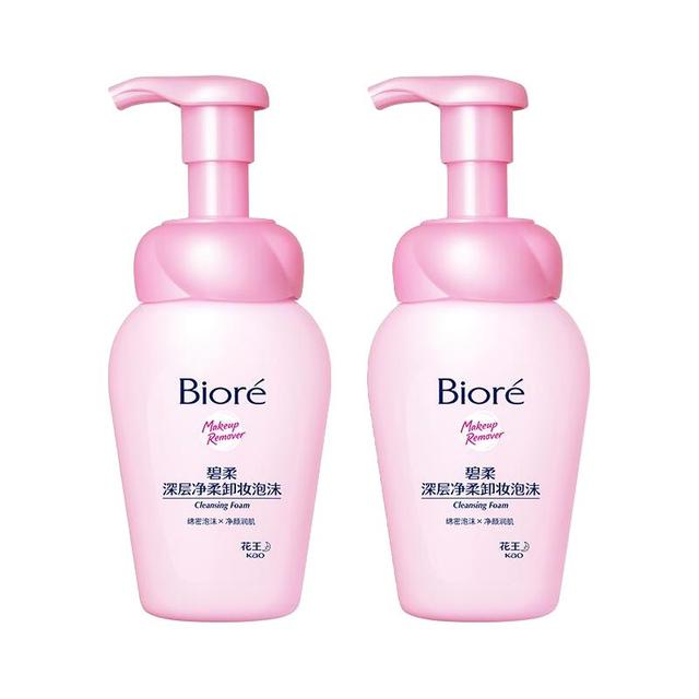 碧柔 Biore深层净柔卸妆泡沫150ml*2瓶净透清洁毛孔
