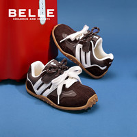 BeLLE/百丽 时尚赛车红色 儿童运动鞋