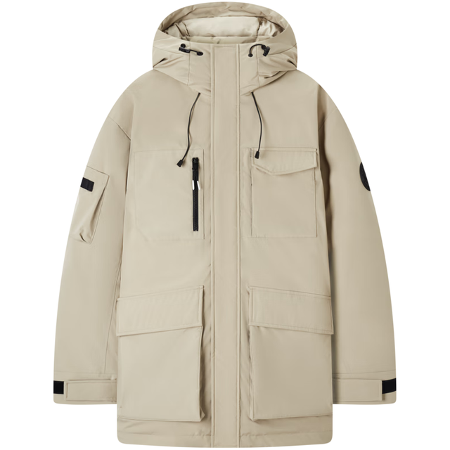 今日必买：gxgjeans 清仓！美式工装短款连帽羽绒服 2色可选