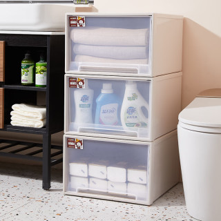 稻草熊 大号抽屉式收纳盒  两个装