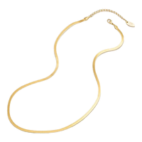 Amber Lollipop白百何同款珍珠项链女士蛇骨链吊坠周年 蛇骨链