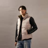 保暖服饰：卡尔文·克莱恩 CK Jeans 90%鸭绒立领羽绒马甲背心外套