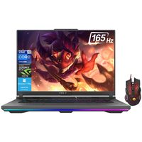 华硕 ROG Strix G16 游戏笔记本电脑 2024 最,16 英寸 165Hz 显示屏,英特尔酷睿 i9-13980HX(24 核),geForce RTX 4070,32GB DDR5 内存,1TB 固态硬盘,背光键盘,Wi-Fi 6E , Windows 1 , 1 Pro,带游戏鼠标
