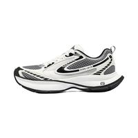 鸿星尔克新星炁科技跑步鞋秋冬男鞋运动鞋减震防滑千禧休闲鞋 005微晶白/正黑【男款】 44