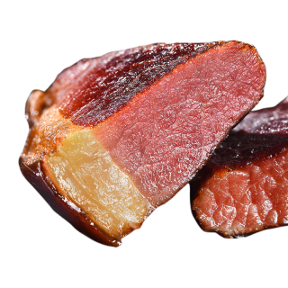 中腊 腊肉四川特产农家自制湘西柴火烟熏咸肉后腿腊肉 200克