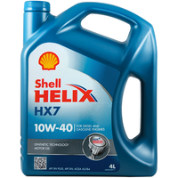 Shell 壳牌 Helix HX7 蓝喜力 10W-40 SN级 半合成机油 4L