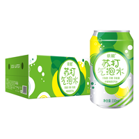 yineng 依能 苏打汽泡水 柠檬味 330ml*24罐