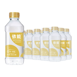依能 原味经典无糖无汽弱碱苏打水 350ml*15瓶