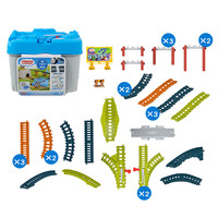 THOMAS & FRIENDS 托马斯轨道男孩玩具-洞穴轨道建设者收纳桶HNP81