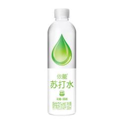 依能 无糖无汽弱碱 苏打水饮料 500ml瓶 可饮用水 塑膜装 青柠味500ml*12瓶