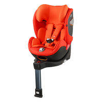gb好孩子 高速汽车 儿童安全座椅 ISOFIX接口 多档调节 适用于0-25KG(约0-7岁) 玫瑰红 CONVY-FIX-19CNRRED
