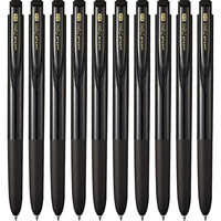 uni 三菱铅笔 UMN-155 按动中性笔 黑芯 0.5mm 10支装