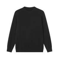 京东京造羊绒衫针织衫半高领毛衣男秋季男装重磅礼盒装 黑色 XL 【核心产地甄选原料】黑色 XL(180/100A)