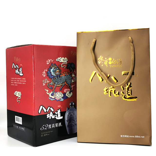 八八坑道 窖藏 52%vol 清香型白酒 1000ml 坛装