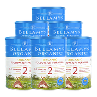 BELLAMY'S 贝拉米 经典系列 有机较大婴儿奶粉 澳版 2段 900g*6罐