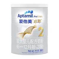 Aptamil 爱他美 卓萃系列 白金版 较大婴儿奶粉 国行版 2段 380g