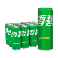 Sprite 雪碧 汽水 清爽柠檬味 330ml*12罐 摩登罐