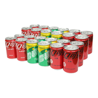 Coca-Cola 可口可乐 迷你罐 混合装 200ml*24罐
