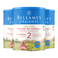 BELLAMY'S 贝拉米 经典系列 有机较大婴儿奶粉 澳版 2段 900g*3罐