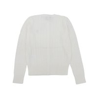 Ralph Lauren 女士开衫 中号棉质 白色 CORE REPLEN 3135