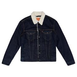 Levi's 男士仿羊羔毛牛仔夹克 16365-0075