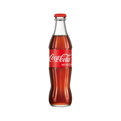 可口可乐 可乐碰响瓶 碳酸汽水275ml*12瓶 怀旧玻璃整箱装