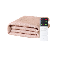 京东京造TOP星认证电热毯双温双控智能定时除螨电褥子双人1.5x1.8m卡其 【升级智能定时】卡其