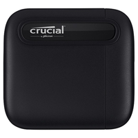 Crucial 英睿达 X6系列 USB 3.2 移动固态硬盘 Type-C 500GB 黑色