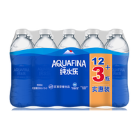 pepsi 百事 纯水乐 AQUAFINA 饮用纯净水 550ml*15瓶 整箱装 百事出品