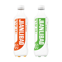 JIANLIBAO 健力宝 无糖碳酸饮料组合装 2口味 500ml*15瓶 （柠蜜味运动饮料+橙蜜味运动饮料）