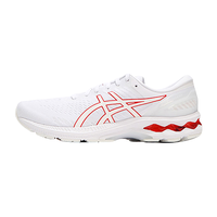 GEL-KAYANO 27 21新款 男款旗舰专业跑步鞋 缓震支撑男跑鞋 白/红白/红
