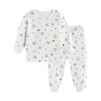 Small Franck 小富兰克 W108 宝宝秋衣套装 中领肩开款