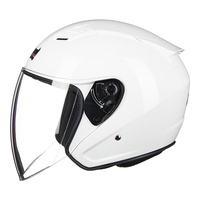 Tanked Racing 坦克 T536 摩托车头盔 半盔 白色 XL码